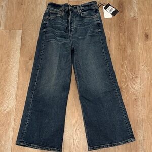 Re/Done Size 28 wide leg cropped